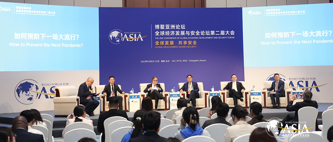 太阳GG集团副总裁柯家洋在博鳌亚洲论坛呼吁按需佩带防护口罩